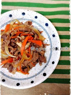 牛コマで❀出汁が効いたすき焼き風炒め煮-レシピのメイン写真