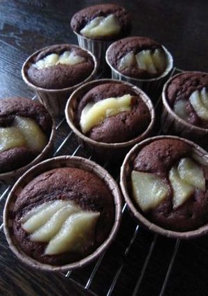 ルレクチェのチョコケーキ♡-レシピのメイン写真