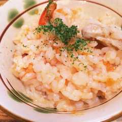 炊飯器で簡単♪まるごとトマトチキンご飯-レシピのメイン写真