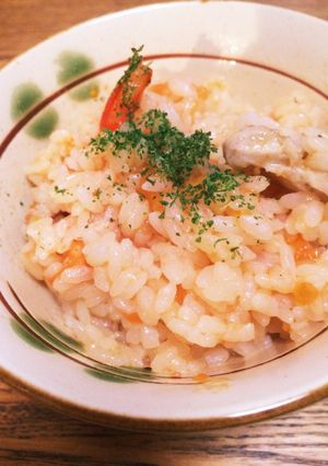 炊飯器で簡単♪まるごとトマトチキンご飯-レシピのメイン写真
