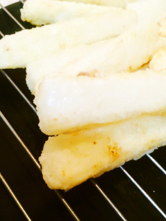 塩で食す☆簡単長いも揚げ-レシピのメイン写真
