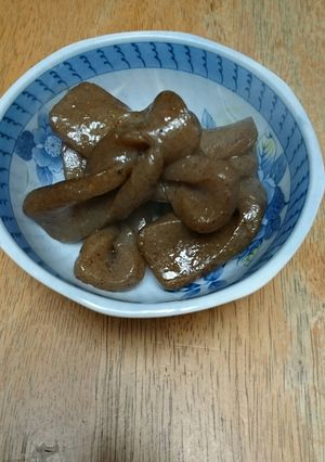 こんにゃくのピリ辛煮-レシピのメイン写真