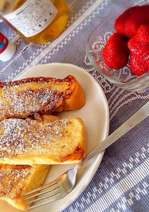 染み染みフレンチトースト♪外はカリっと-レシピのメイン写真