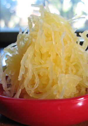スパゲティースクワッシュでサラダ-レシピのメイン写真