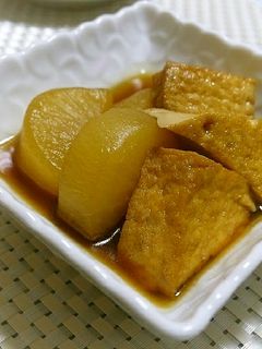 厚揚げと大根の煮物-レシピのメイン写真