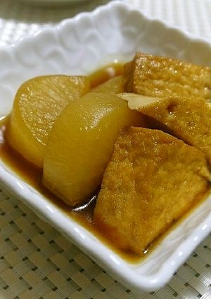 厚揚げと大根の煮物-レシピのメイン写真