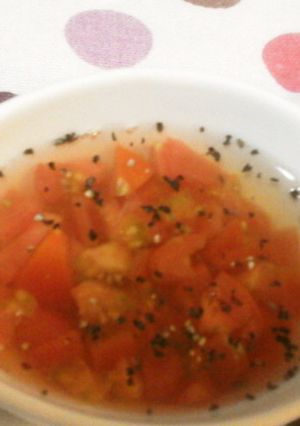 餃子のたれ✿トマト酢-レシピのメイン写真