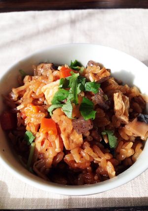 【南蔵】たまりで作る美味しい炊き込み御飯-レシピのメイン写真