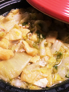 薄揚げじゅわぁ♡白菜と豚肉のコンソメ煮-レシピのメイン写真