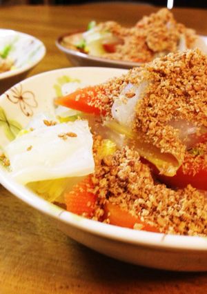 ゴマ和え風 白菜のおひたし-レシピのメイン写真