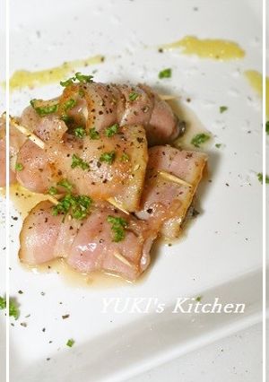 牡蠣をベーコンで❤グルグル巻きに❤-レシピのメイン写真