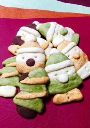 クリスマスクッキー★サンタさんの作り型-レシピのメイン写真