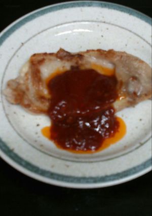 ハムとチーズを挟んだポークソテー-レシピのメイン写真