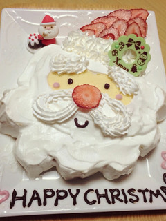 クリスマス☆サンタケーキ-レシピのメイン写真