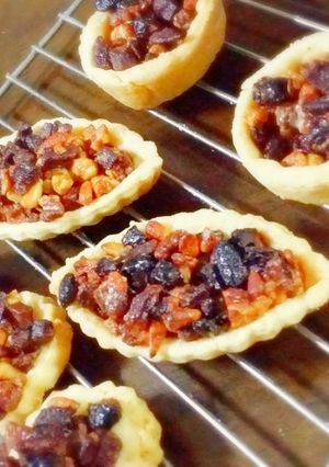 美味薬膳♪棗サンザシ松クコの実胡桃タルト-レシピのメイン写真