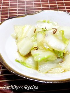 白菜のピリ辛炒め-レシピのメイン写真