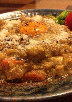 カレーの掃除人!チーズカレーリゾット-レシピのメイン写真