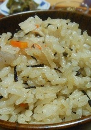 乾物の炊き込みご飯-レシピのメイン写真