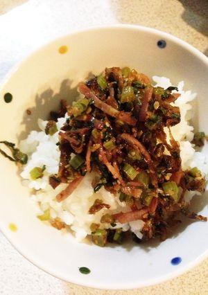 ご飯がすすむ、大根葉の簡単ふりかけ-レシピのメイン写真