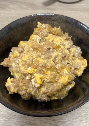 ひき肉とろたま丼-レシピのメイン写真