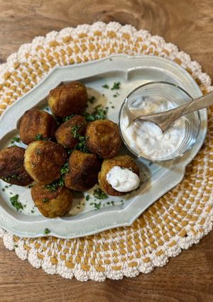 ギリシャ風ひよこ豆のフリッター-レシピのメイン写真
