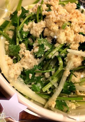 贅沢パクチー野菜サラダ-レシピのメイン写真
