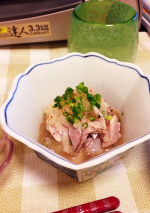 ぶりしゃぶのおろしポン酢和え-レシピのメイン写真