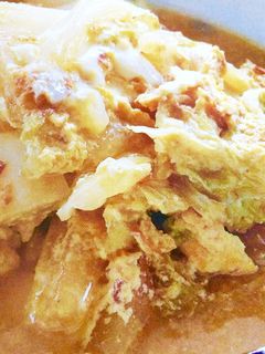 冬にぴったり☆白菜の卵とじ-レシピのメイン写真