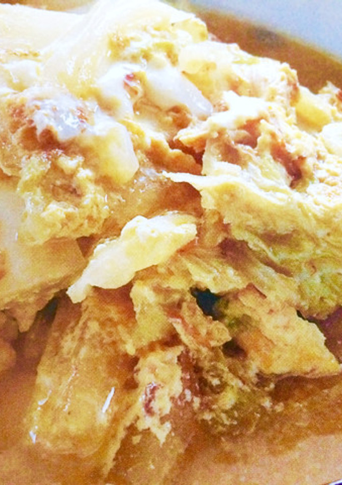 冬にぴったり☆白菜の卵とじ-レシピのメイン写真