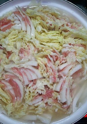 寒い日には、白菜と豚肉のミルフィーユ鍋-レシピのメイン写真