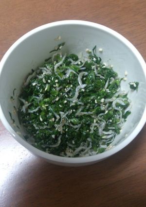馬（美味）い！人参の葉っぱふりかけ！-レシピのメイン写真