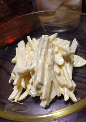 簡単おつまみ☆シャキシャキポテトサラダ-レシピのメイン写真