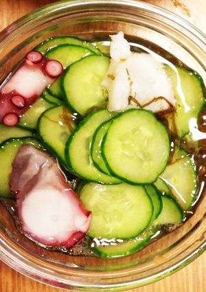 たこ酢の物-レシピのメイン写真