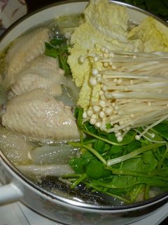 手羽先で水炊き-レシピのメイン写真