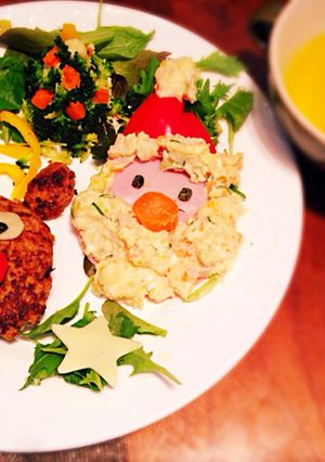 クリスマスに♪サンタとトナカイ☆-レシピのメイン写真