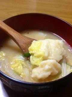簡単*モッチモチ♡すいとん汁♬-レシピのメイン写真