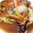 八宝菜風あるもの野菜でオイスター炒め