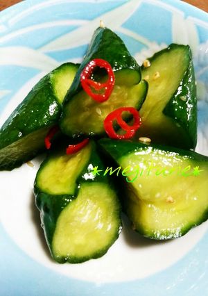 キュウリ嫌いが大好きなキュウリの漬け物♪-レシピのメイン写真