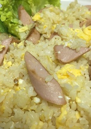 シンプル！美味しい！魚肉ソーセージ炒飯-レシピのメイン写真