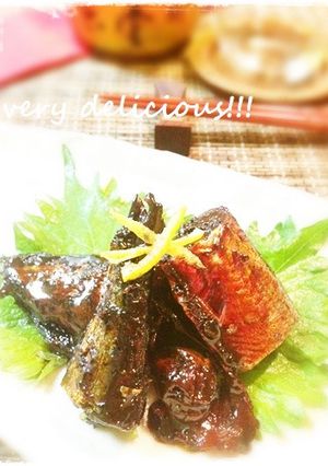 骨までやわらか～い♬秋刀魚の梅生姜煮-レシピのメイン写真