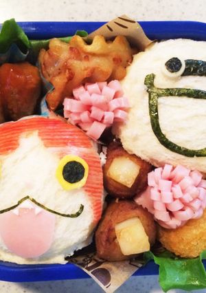 ☆キャラ弁☆妖怪ウォッチ サンドイッチ-レシピのメイン写真