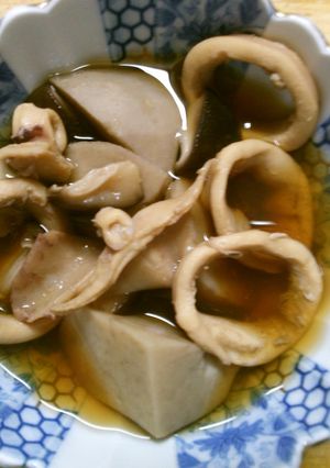 簡単 あっさり♪ 里芋 いかの 煮物！-レシピのメイン写真