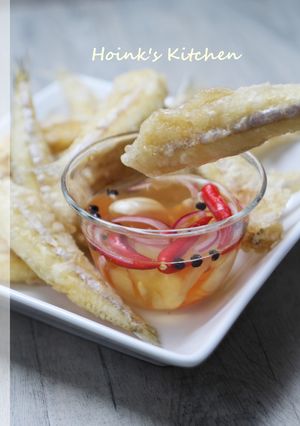 小魚のから揚げ✣すっぱ辛ディップ-レシピのメイン写真