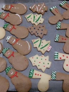 ☆クリスマス☆型抜きアイシングクッキー-レシピのメイン写真