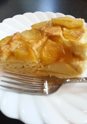 てんさい糖でカラメルりんごホットケーキ-レシピのメイン写真