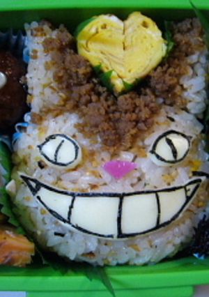 となりのトトロ"ねこバス"弁当-レシピのメイン写真