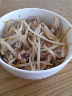 豚こまもやし丼-レシピのメイン写真