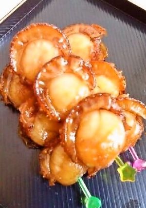 おせちにベビーホタテの照り煮♪-レシピのメイン写真
