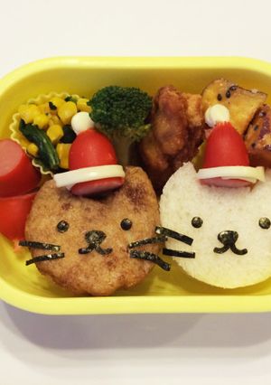 白ネコ茶ネコサンドイッチ-レシピのメイン写真