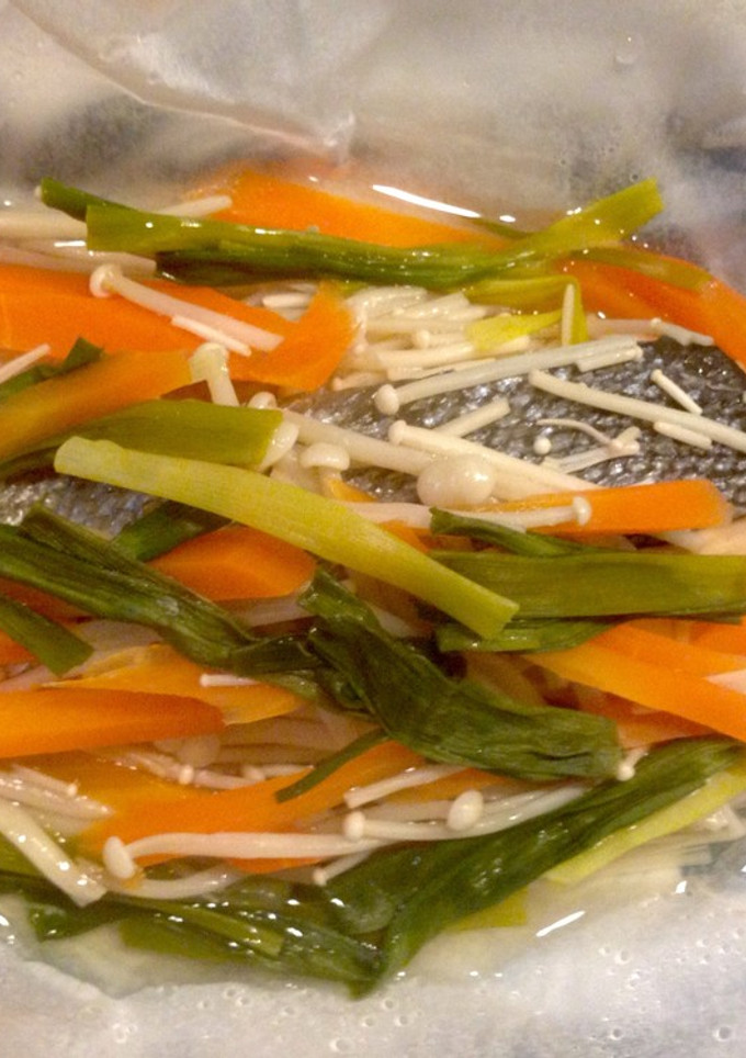 生鮭の野菜蒸し-レシピのメイン写真